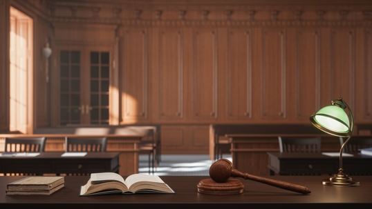 Empty Courtroom